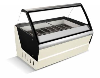 Витрина для мороженого Crystal Optimus 16 498л статика
