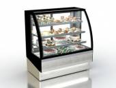 Витрина горизонтальная «МАРИЯ АКВА» гнутое стекло (32 варианта цветовых решений) 1300