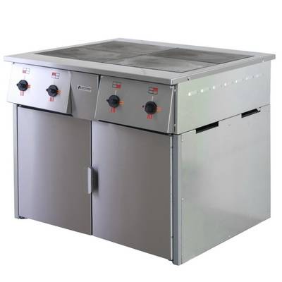 Плита электрическая 4-конфорочная ТулаТоргТехника ПЭ-0,48Н с инвентарным шкафом 3Ф Плита электрическая 4-конфорочная ТулаТоргТехника ПЭ-0,48Н с инвентарным шкафом 3Ф