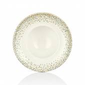 Тарелка глубокая 650мл 260мм фарфор,серия Tessera By Bone TN-TS-UF-26-CK /6/