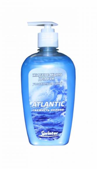 Мыло жидкое Atlantic Sprinter 0,5л флакон с дозатором