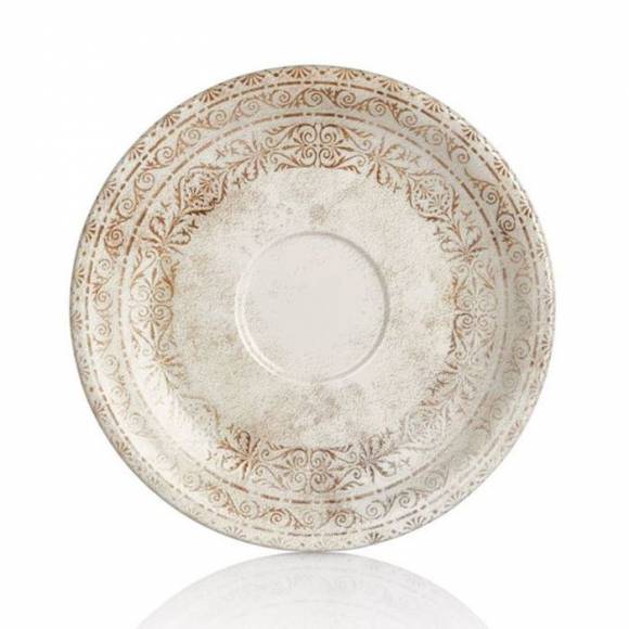 Блюдце чайное 15 см,фарфор Antico By Bone AN-ZT-01-CT /24/
