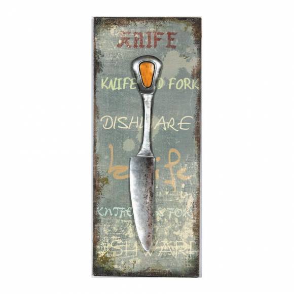 Картина "Knife" 60*25*4,5 см FH83-13247