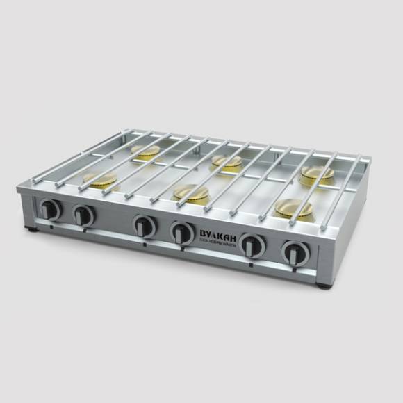 Плита газовая настольная ПРГ-IIA-6М Slim  82141