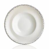 Тарелка для пасты 500мл 270мм фарфор,серия Tessera By Bone TN-TS-ZT-27-CK /6/