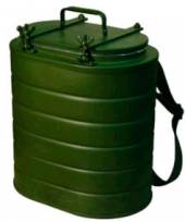 Термос армейский 12л нерж. колба овал. темно-зел. ТВН12 тр90