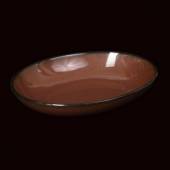 Блюдо овальное 225x117мм Corone Carmen красный фк1819 Блюдо овальное 225x117мм Corone Carmen красный фк1819