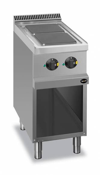 Плита электрическая 2 конфор. Apach APRE-47P 700 серия на открытой базе