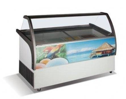 Витрина для мороженого Crystal Venus 56 Elegante 540л статика