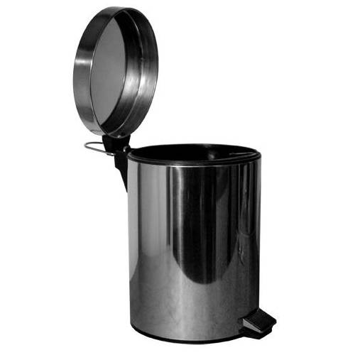 Ведро педальное 20 л. нерж. 943