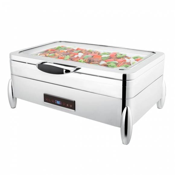 Мармит электрический 8,5л 1/1,65 "Roma"с обзорным стеклом SUNNEX - P.L. W20-11221S-CBU