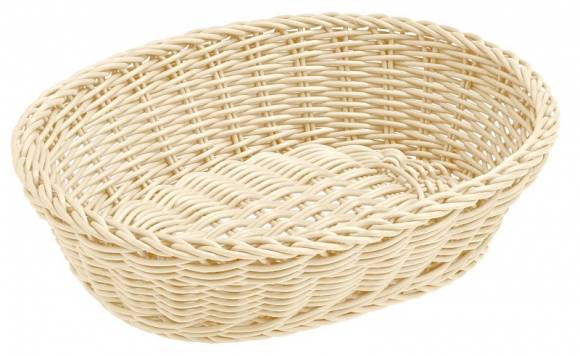 Корзина для хлеба овальная 25*16*6 см. MGprof WB-3025