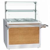 Электрический мармит кухонный 2-х блюд Абат ЭМК-70Х-02