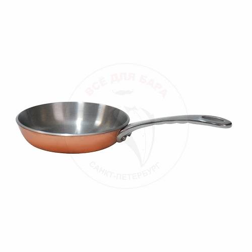 Сковорода порционная 100х20мм без крышки нерж., медь P.L.-Gourmet Line 92001538  3124101