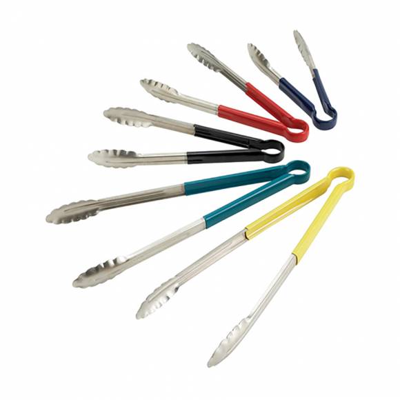 Щипцы для гриля с зеленой силиконовой ручкой 23см P.L. Proff Cuisine JQ-OT108