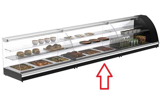 Витрина нейтральная Арго A57 N 1,2-1 (1,2 Арго XL) цвет под заказ