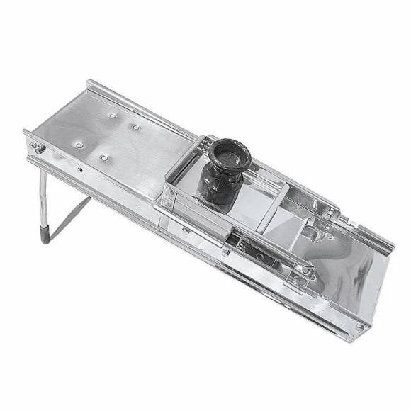 Мандолина с держателем (3 насадки 3/5/10мм) Proff Chef Line HMIEC 1-60 27 / QVC-2