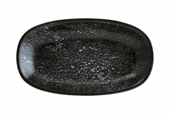 Блюдо овальное 240мм Cosmos Black Gourmet Bonna COSBLGRM24OKY