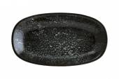 Блюдо овальное 240мм Cosmos Black Gourmet Bonna COSBLGRM24OKY b