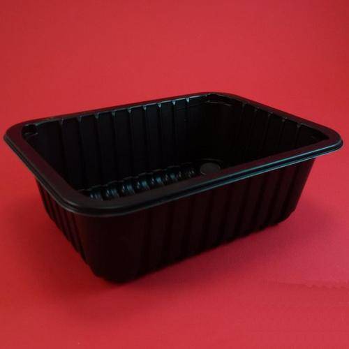 Контейнер под запайку PP 187X137X63 черный, 480 шт