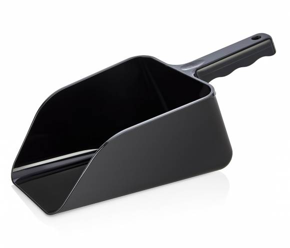 Совок для льда/сыпучих продуктов черный 1900 мл. 320 мм. поликарбонат GP 80020 Совок для льда/сыпучих продуктов черный 1900 мл. 320 мм. поликарбонат GP 80020