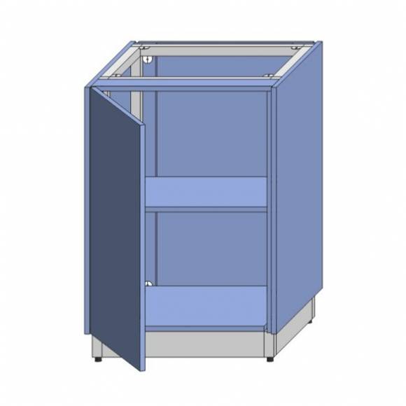 МОБ-Д 700х800х860 серия RD1 Каркас с обшивкой ЛДСП, двери, 2-е внутр.полки