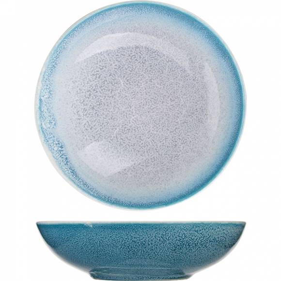 Салатник «Нептун» 0,5л 200мм бирюз., белый 03032511 A22223W655 /1/36/ Салатник «Нептун» 0,5л 200мм бирюз., белый 03032511 A22223W655 /1/36/