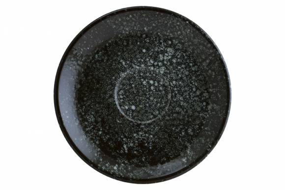 Блюдце 120мм Cosmos Black Gourmet Bonna COSBLGRM02KT