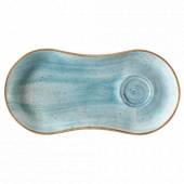 Тарелка для завтрака 25х12см фарфор Gourmet Aura Aqua Bonna /12/ AAQ GRM 01 STB