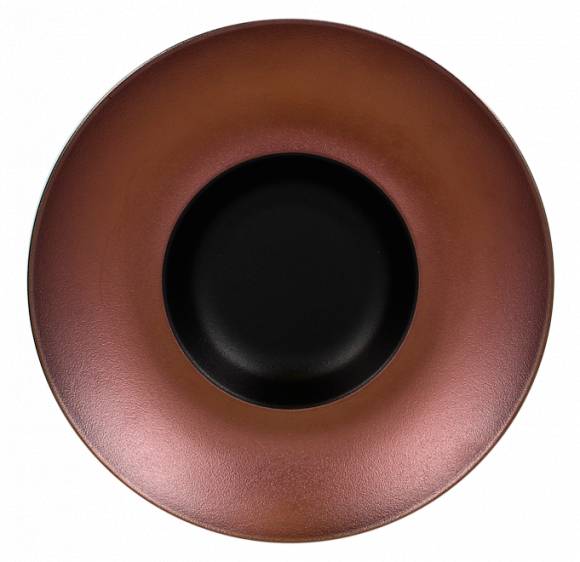 Тарелка глубокая круглая 260мм RAK Porcelain Metallfusion фарфор бронзовые поля MFFDGD26BB /6/