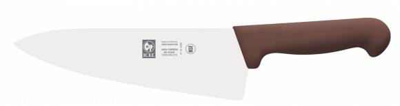 Нож поварской 200/335 мм. Шеф коричневый PRACTICA Icel 24900.3028000.200