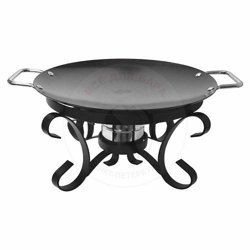 Набор для подачи Саджа (подставка + сковорода d=34см)  P.L.-PROFF CUISINE  92001519  Gu-3303 PANS