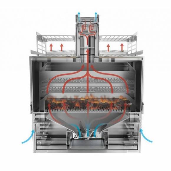 Гриль-печь Josper HJX-PRO-L175-TD NC