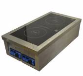 Плита индукционная ЦМИ ПИ-2Н (460х850мм) настольная