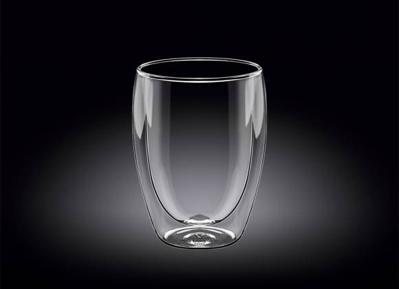 Стакан 250мл с двойными стенками Thermo Glass Wilmax 888739