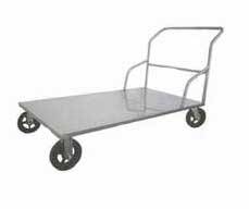 Тележка-платформа для прачечной ТП30 ОЛДАК нерж. открытая, г/п 400кг