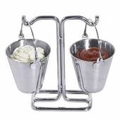 Подставка для емкостей для закусок Ведро Prohotel нерж. H=14,L=13.2см STD1314  04081319