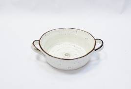 Бульонная тарелка с ручками 500мл 150мм фарфор White Fusion P.L. 73024319 (P5225920/0525-2) /1/