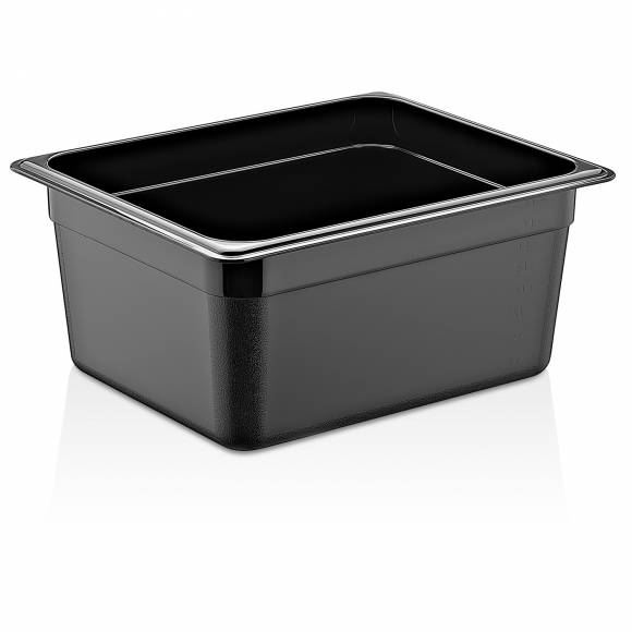 Гастроемкость GN1/2-150 8 л. п/п черная GP 76757 Гастроемкость GN1/2-150 8 л. п/п черная GP 76757