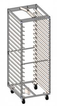 Тележка-шпилька для 18 противней 60*40 см Zucchelli Forni s.p.a. 