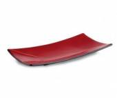 Тарелка прямоугольная 265х138мм Киото Блэк энд Рэд H2025B/PT215 43856 /4/