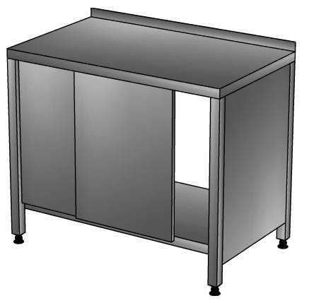 СКПП Стол-купе производственный с бортом, полкой 900*500*850, зашивка по бокам СКПП Стол-купе производственный с бортом, полкой 900*500*850, зашивка по бокам