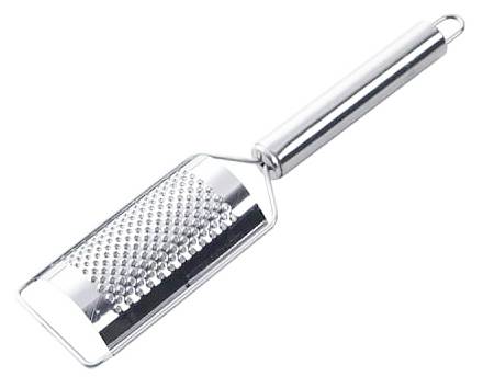 Терка с ручкой 26 см. раб. часть 25*3 см. нерж. выпуклая Abert V590695038 Терка с ручкой 26 см. раб. часть 25*3 см. нерж. выпуклая Abert V590695038