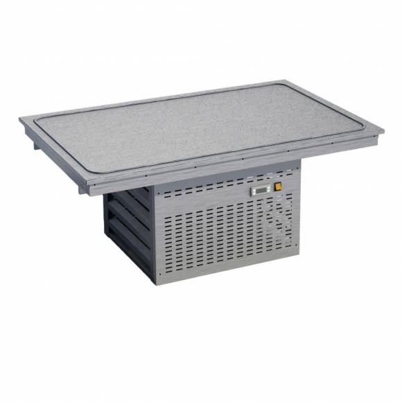 Поверхность охлаждаемая встраиваемая Gastrolux ПОВ-126/Н нерж.сталь Поверхность охлаждаемая встраиваемая Gastrolux ПОВ-126/Н нерж.сталь