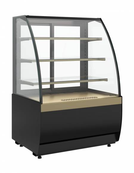 Витрина нейтральная Carboma K70 N 1,3-1 LIGHT (версия 2.0) (9005-0109)