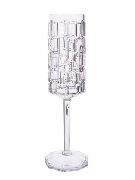 Бокал флюте 180 мл. 50 мм. h=220 мм. поликарбонат, прозрачн. GP 77186