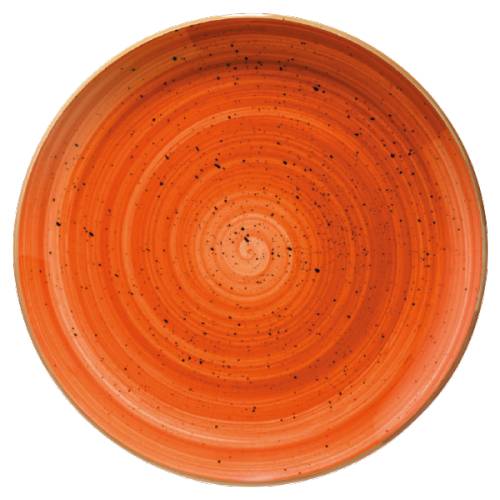 Тарелка плоская 25см фарфор Gourmet Aura Terracota Bonna /12/ ATC GRM 25 DZ