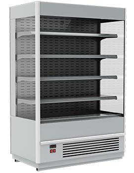 Стеллаж холодильный Полюс FС 20-08 VM 1,3-2 0430 (Carboma Cube 1930/875 ВХСп-1,3 INOX)  динамика