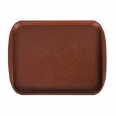 Поднос столовый 415х305 мм с ручками коричневый мки051/10/ Поднос столовый 415х305 мм с ручками коричневый мки051/10/