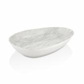 Блюдо овальное 19*13 см,фарфор Island Ombra By Bone IS-MB-19-OV /12/